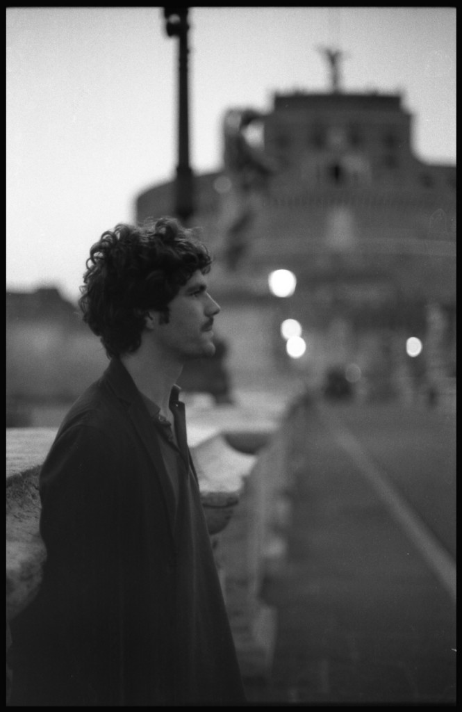 Alessandro Cicoria in Rome, shot by Valeria Giampietro